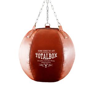 Купить Груша кожаная боксерская "LOFT Шар" Totalbox в Клине 