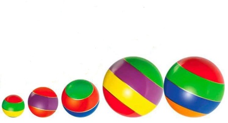 Купить Мячи резиновые (комплект из 5 мячей различного диаметра) в Клине 