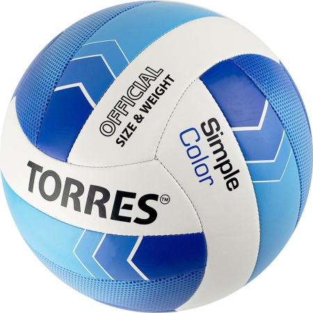 Купить Мяч волейбольный Torres Simple Color любительский р.5 в Клине 